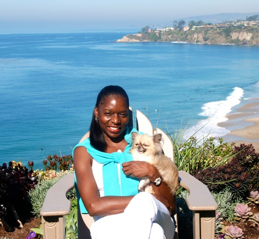 Kelly E. Carter and Lucy Carter at the Ritz-Carlton, Laguna Niguel